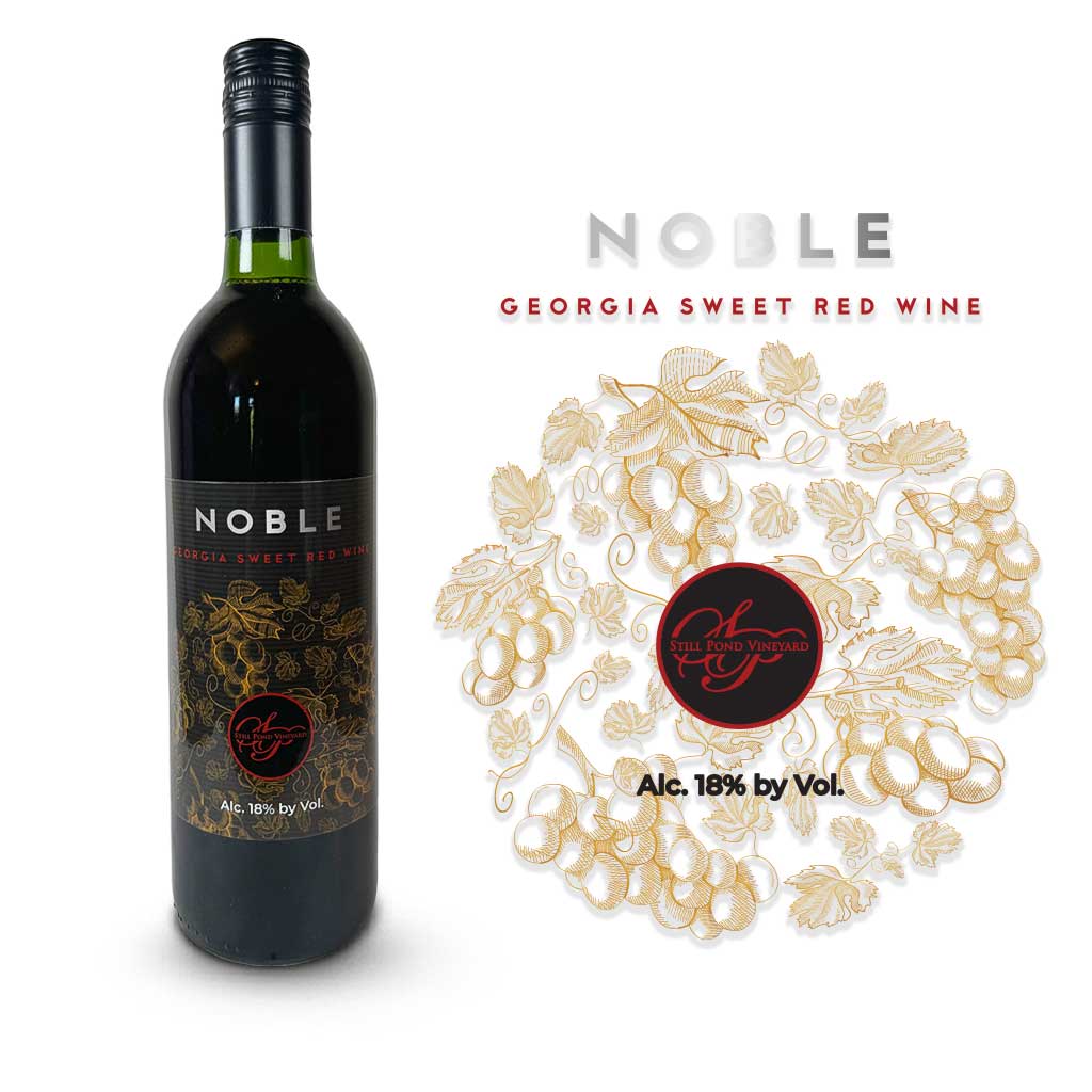 A bottle of Noble wine